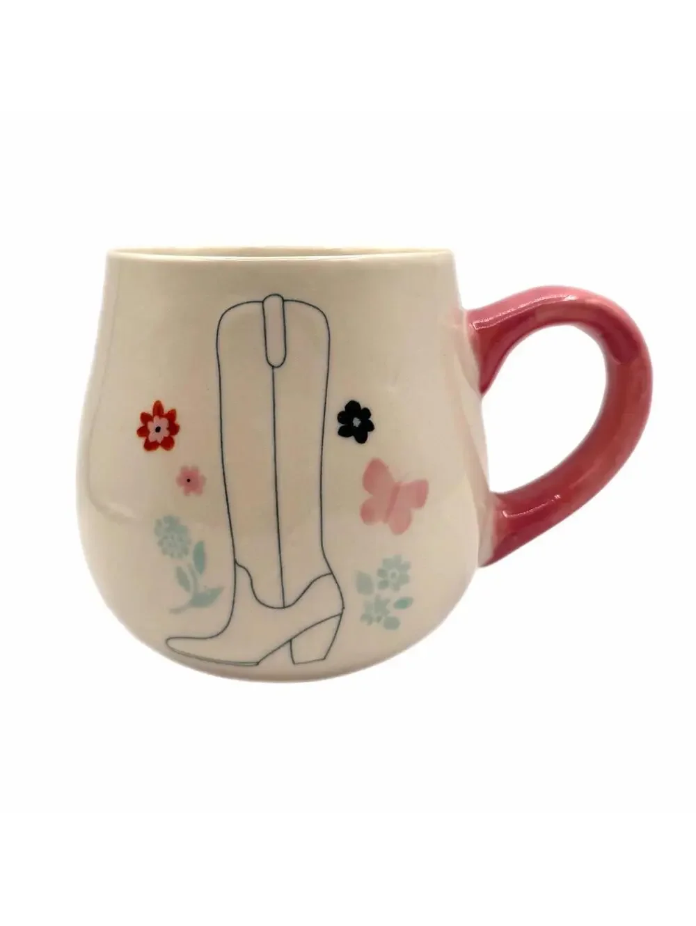 Dolly By Dolly Parton 20oz Cowgirl Boot Coffee Mug